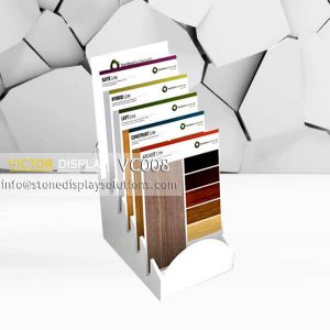 VC008 MDF Waterfall Tile Display Rack Stand