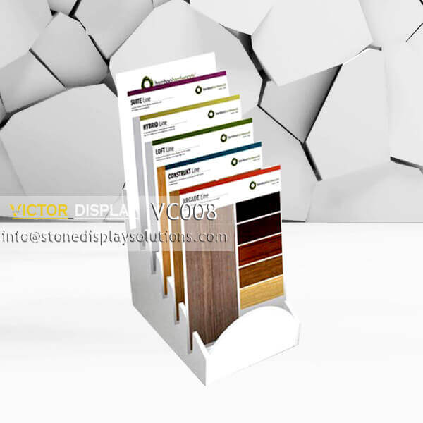 VC008 MDF Waterfall Tile Display Rack Stand (1)