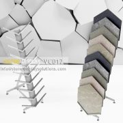 VC012 flooring waterfall ceramic frame rack (1)
