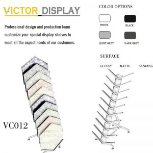 VC012 Flooring Waterfall Ceramic Frame Rack