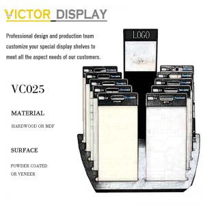 VC025 Customized Display Rack for Stone FLoor Tile Samples