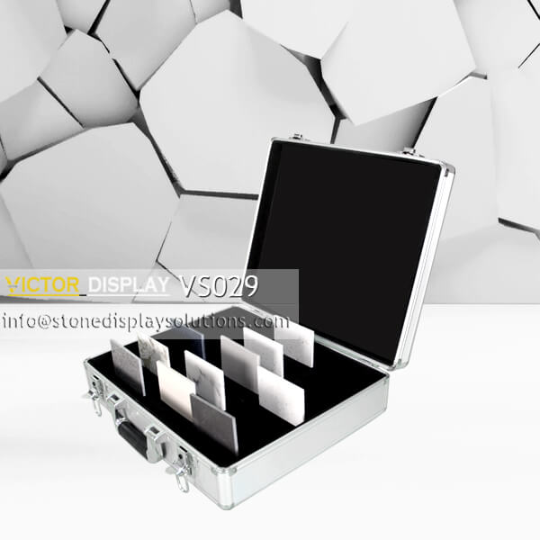 VS029 Aluminum Stone Samples Carrying Case (1)