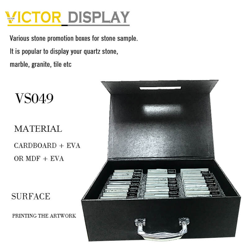 VS049 Sample Suitcase for Marble Granite Quartz 