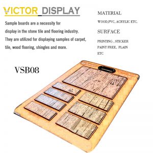 Wood Flooring Tile Sample Board