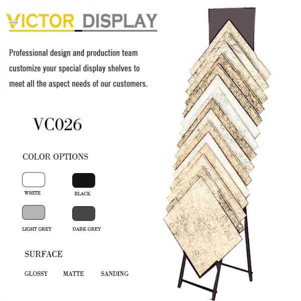 VC026 A frame slab tile rack (1)