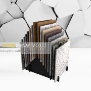 VC032 wood flooring tiles display rack (2)