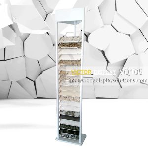VQ105 quartz marble granite floor display