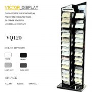 VQ120-1 Black Acrylic Stone Free Standing (1)