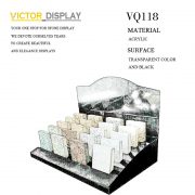 VQ118 Black Acrylic Stone Countertop Display (2)