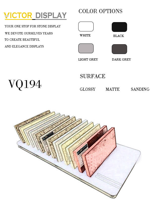 Countertop Rack for Stone Samples