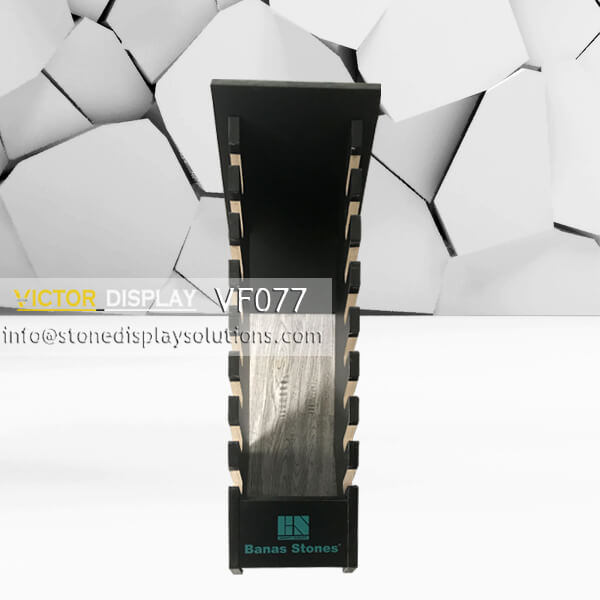 VF077 Waterfall Wooden Tile Rack