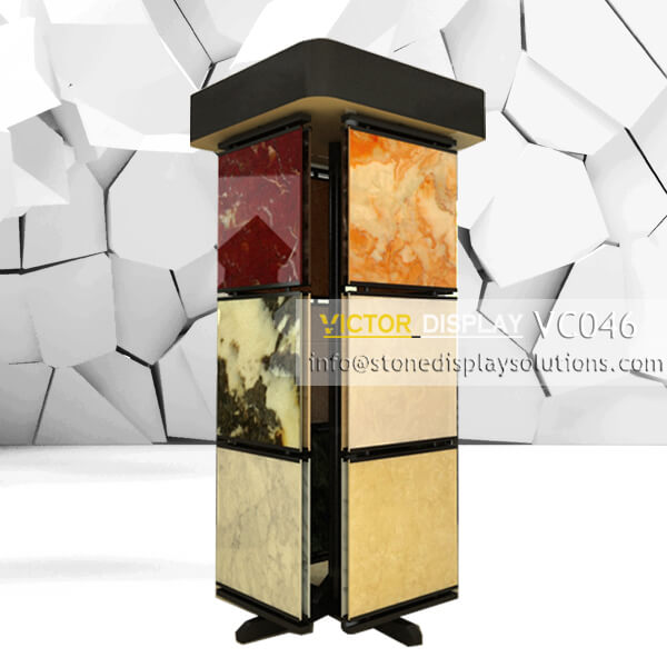 VC046 Rotating Display Rack for Stone Tile Samples