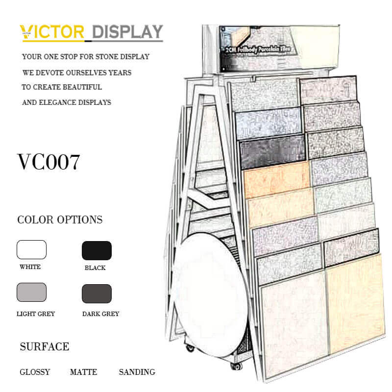Wall Ceramic Tile Display Cradle