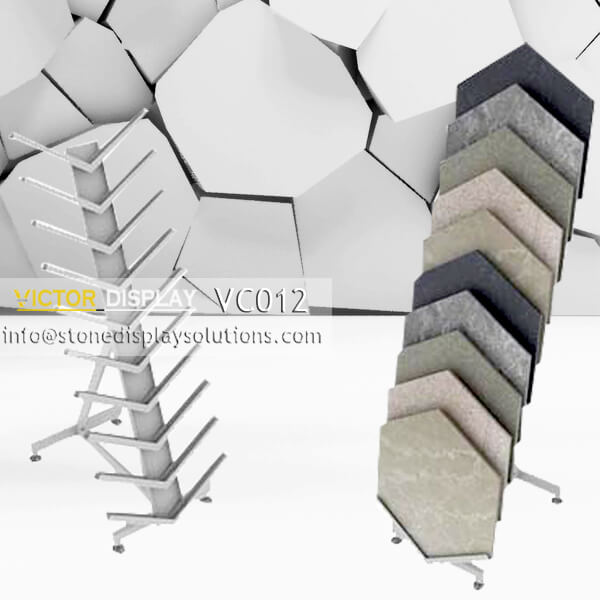VC012 Flooring Waterfall Ceramic Frame Rack