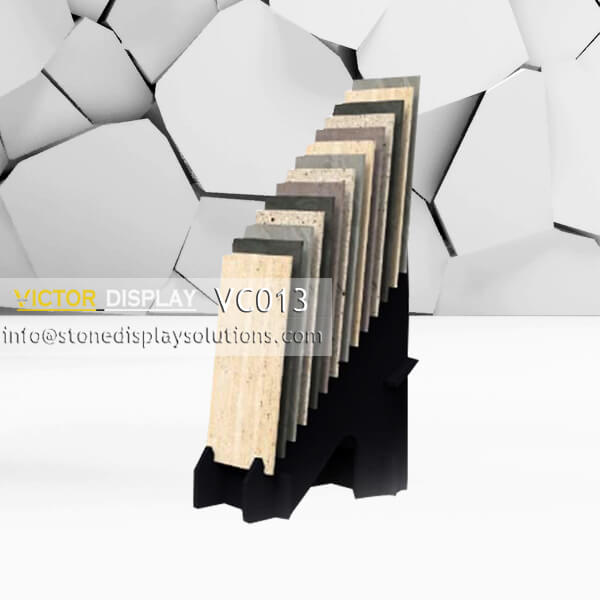 VC013 Stone Slab Tiles Display Stand Rack