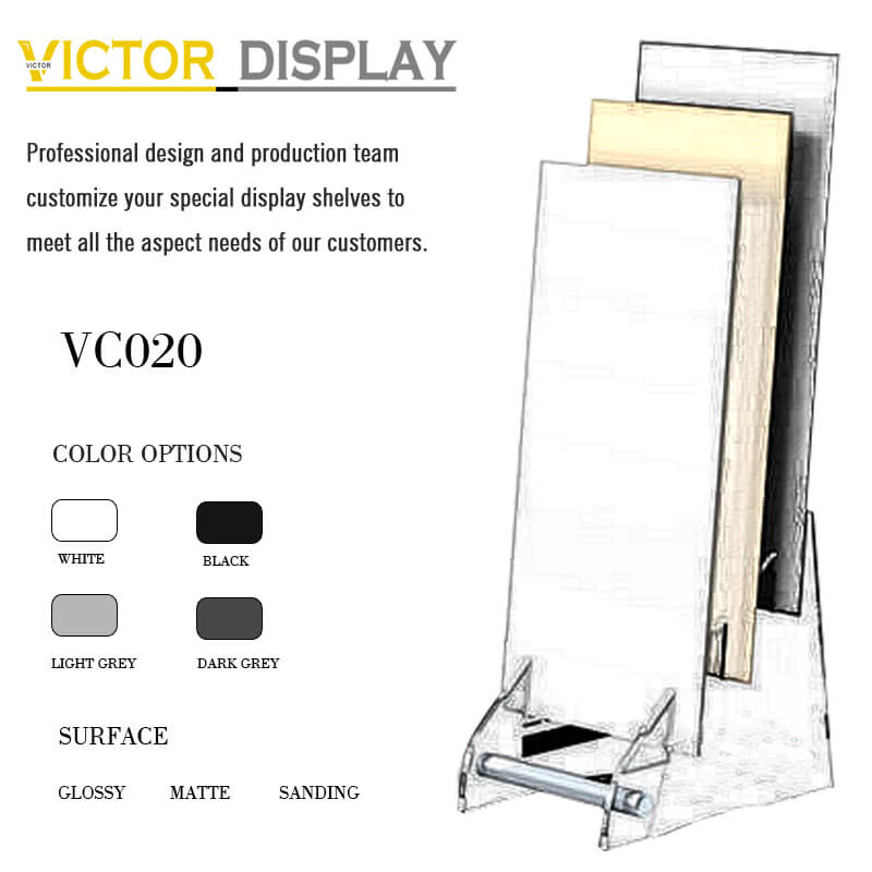 VC020 MDF Display Rack For Big Slab Tile Samples