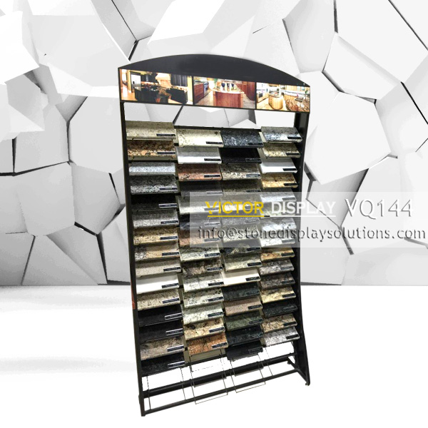 Marble Quartz Granite Display Tower
