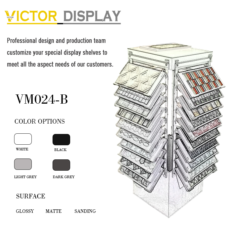 mosaic ceramic tiles display rack